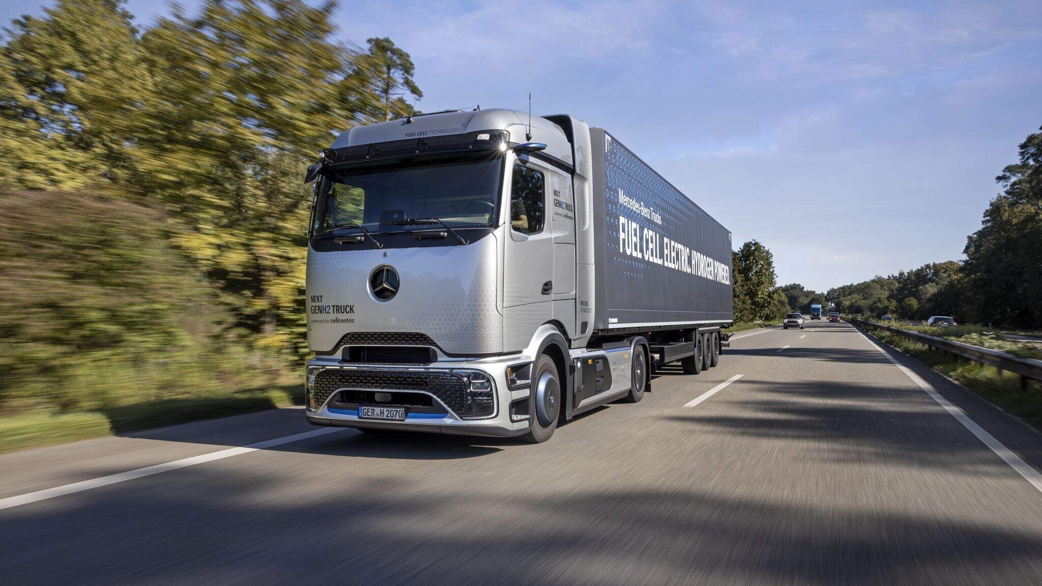 Camionul Mercedes-Benz NextGenH2